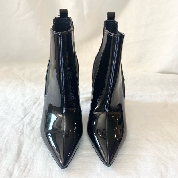 Nine West Joliee Stiletto Patent Leather Ankle Boot - Picture 4 of 16